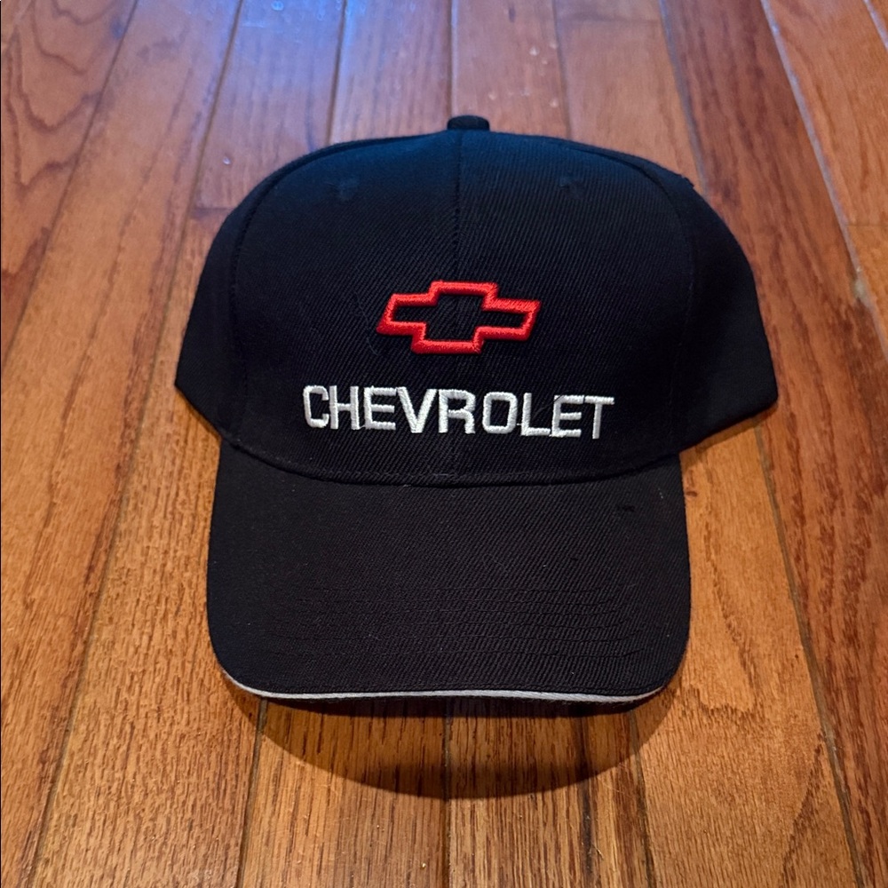 Chevrolet Black Cap with Red Logo